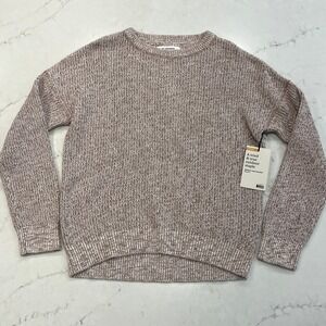 REI Cooperative NEW Wallace Lake Sweater Womens Medium Organic Cotton Heathered